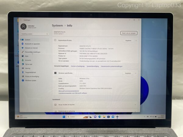 Microsoft Surface Laptop 3 i7-1065G7 16gb 512gb - Afbeelding 9