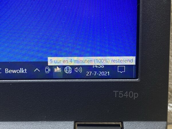 Lenovo T540p Thinkpad i5-4300M 8GB 120GB Win 11 Pro - Afbeelding 6