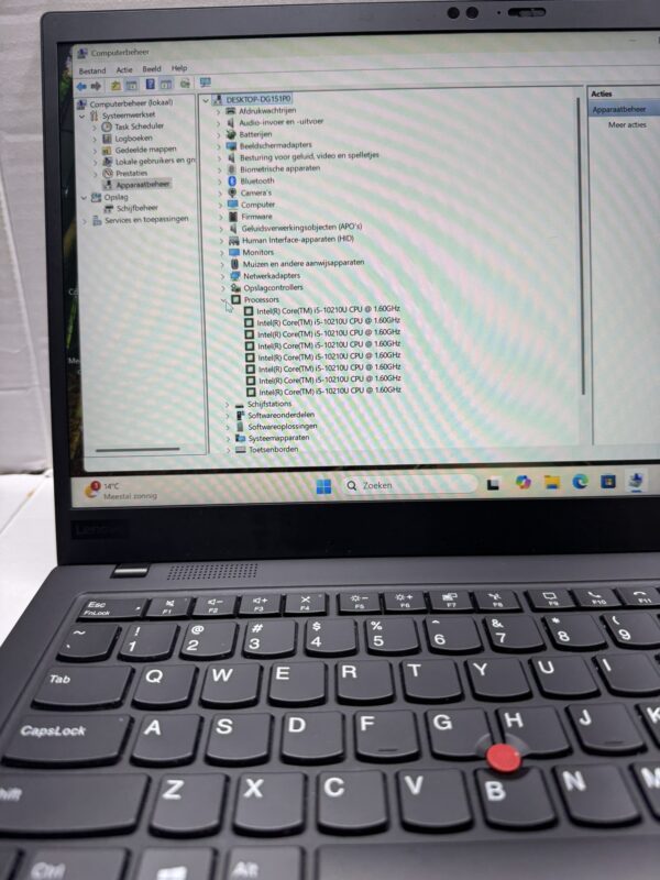Lenovo Thinkpad X1 Carbon i5-10210u  16gb 256gb W11Pro - Afbeelding 8