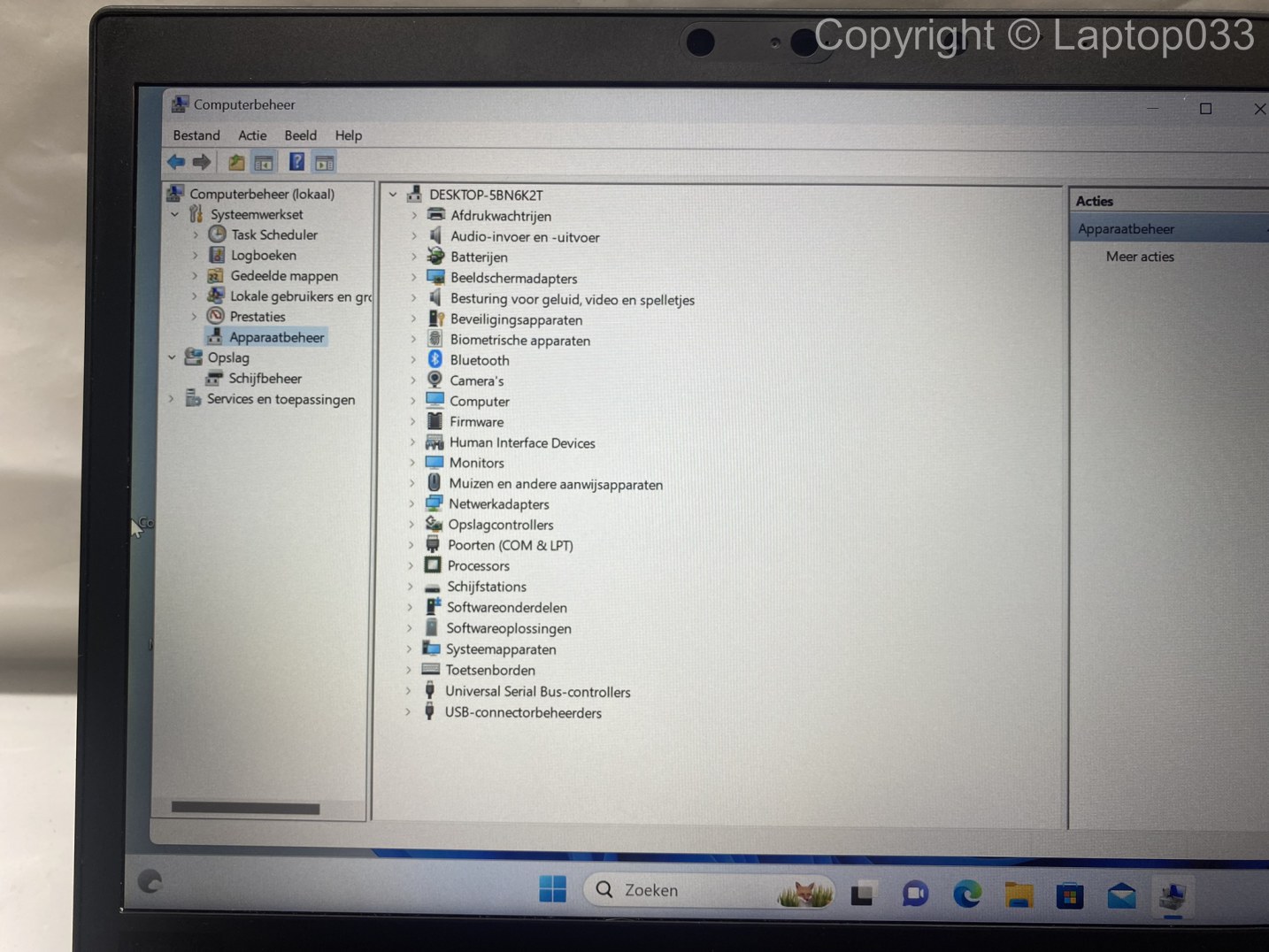Lenovo T480s Thinkpad i5 8350U 16GB 512GB SSD Win 11 Pro - Afbeelding 6