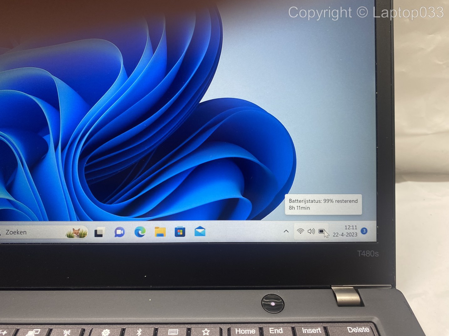 Lenovo T480s Thinkpad i5 8350U 16GB 512GB SSD Win 11 Pro - Afbeelding 5